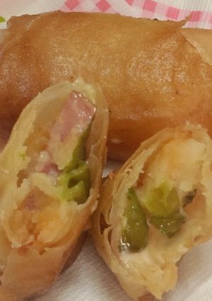 ピザポテト春巻き-レシピのメイン写真