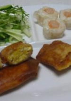 変り春巻き2種 (3/17の晩ご飯)-レシピのメイン写真