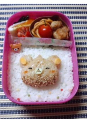 秋のお弁当☆クリラ（栗＋リラ）-レシピのメイン写真