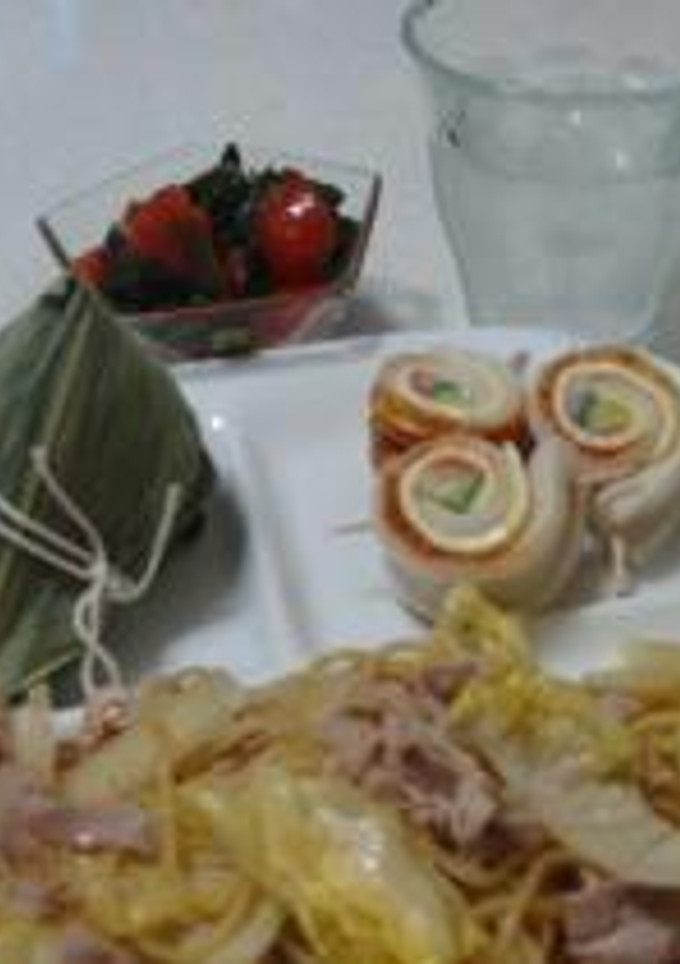 わかめとトマトの中華風和え物　（4/10の晩御飯）-レシピのメイン写真