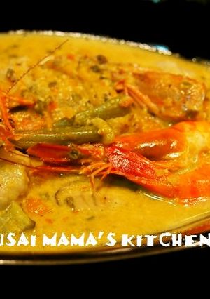 タロイモのニョッキ入り海老ココナツカレー-レシピのメイン写真