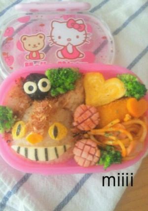 ねこバス★キャラ弁-レシピのメイン写真
