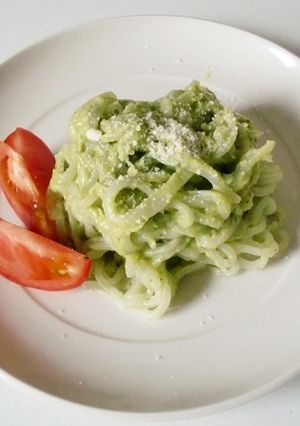 アボカドクリームパスタ風しらたき-レシピのメイン写真