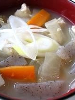 野菜たっぷりけんちん汁-レシピのメイン写真