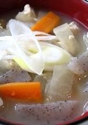 野菜たっぷりけんちん汁-レシピのメイン写真