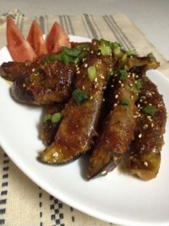 肉巻き茄子の味噌炒め-レシピのメイン写真