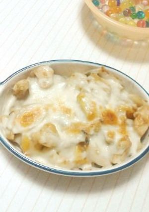 野菜ゴロゴロ♥カレークリームグラタン-レシピのメイン写真