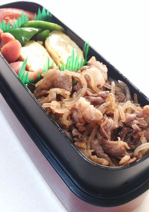 お弁当に牛肉こんにゃく-レシピのメイン写真