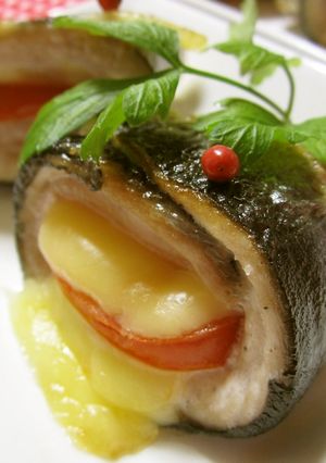 サンマのとろけるトマトチーズ焼き-レシピのメイン写真