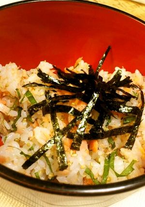 パパッとできちゃう。鮭のちらし寿司-レシピのメイン写真
