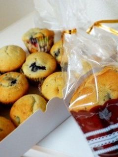 ブルーベリーとクリームチーズのマフィン-レシピのメイン写真