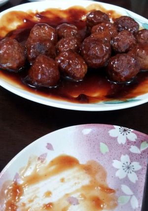 簡単！肉団子-レシピのメイン写真