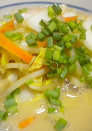 超簡単：ヘルシー豆乳うどん-レシピのメイン写真