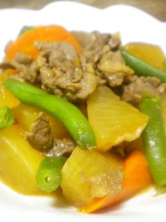 大根と牛肉の味噌煮-レシピのメイン写真