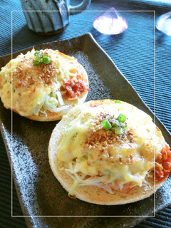 キムチとキャベツのトースト-レシピのメイン写真