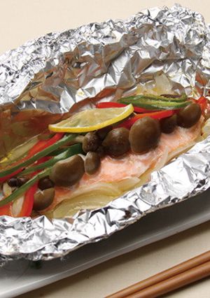 鮭のホイル焼き♪-レシピのメイン写真