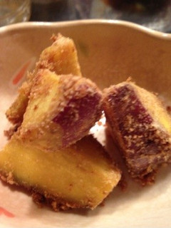 さつまいものきな粉和え-レシピのメイン写真