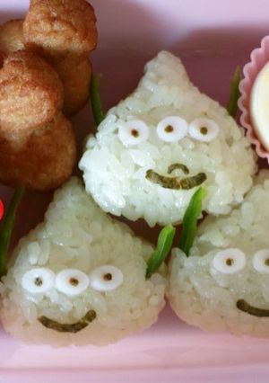 リトルグリーンメン　キャラ弁-レシピのメイン写真