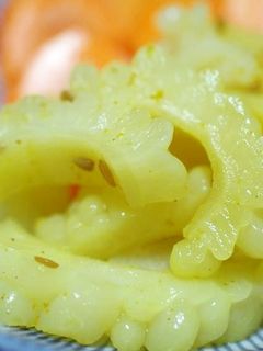 ゴーヤのカレー風味ピクルス-レシピのメイン写真