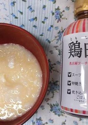 鶏白だし簡単卵おじや-レシピのメイン写真