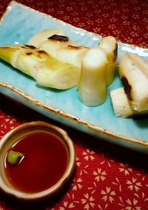 マコモタケのホイル焼き　京都カフェ-レシピのメイン写真