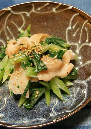 大根菜とスモークサーモンのサラダ-レシピのメイン写真