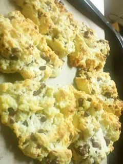 【超簡単】スタバ風チョコチャンクスコーン-レシピのメイン写真