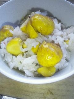 しば栗ご飯-レシピのメイン写真