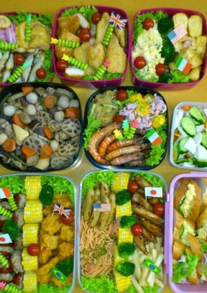 ♡2012♡小学校運動会のお弁当♡-レシピのメイン写真