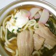 めんつゆで豚肉の鍋焼きうどん