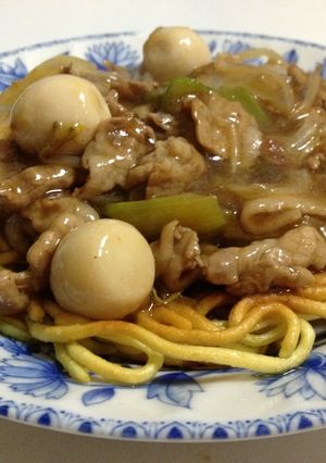 簡単＆本格あんかけ焼きそば♪中華丼でも！-レシピのメイン写真