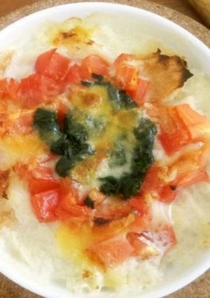 離乳食後期～トマトDEパングラタン☆-レシピのメイン写真