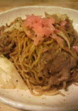 中華麺でソースやきそば-レシピのメイン写真