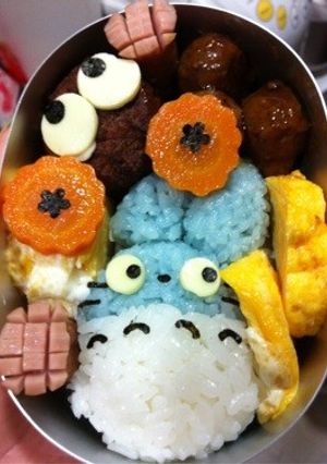 キャラ弁★中トトロ-レシピのメイン写真