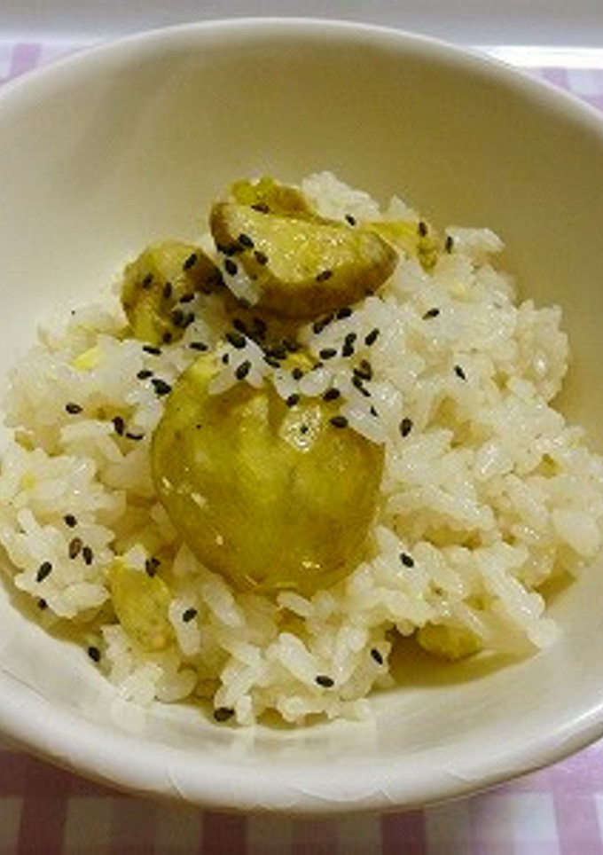 栗の炊き込みごはん-レシピのメイン写真