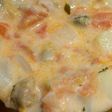 クラムチャウダーマンハッタン風