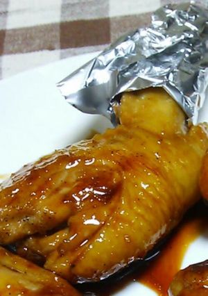 居酒屋みたい？手羽先焼き(⌒‐⌒)-レシピのメイン写真