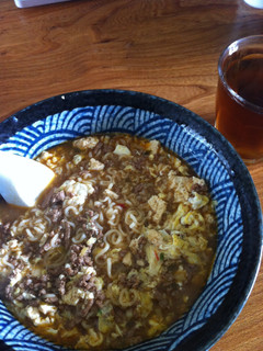 余った麻婆豆腐で簡単ランチ-レシピのメイン写真