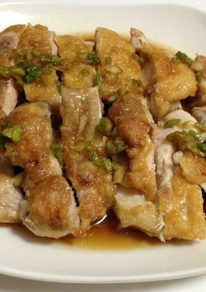 鶏肉の油淋鶏（ユーリンチー）ソースがけ♪-レシピのメイン写真