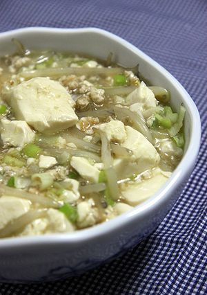 白麻婆豆腐-レシピのメイン写真