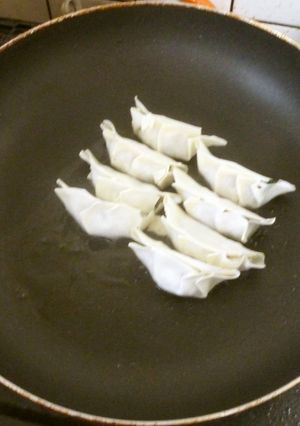 パパの冷凍餃子焼き（Ⅱ）-レシピのメイン写真