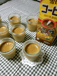 材料3つ!コーヒー牛乳でプリン-レシピのメイン写真