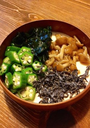 ハマる！豆乳ネバネバ豆腐☆-レシピのメイン写真