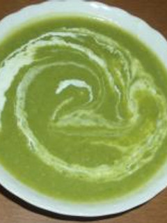 緑の豆のスープ<グリーンピース>-レシピのメイン写真