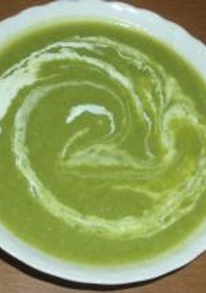 緑の豆のスープ＜グリーンピース＞-レシピのメイン写真