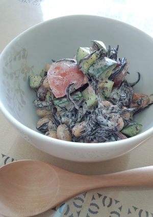 ひじきと大豆の彩りサラダ-レシピのメイン写真