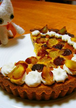 ♡葡萄のタルト♡-レシピのメイン写真