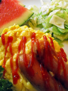 バター風味のスクランブルエッグ-レシピのメイン写真