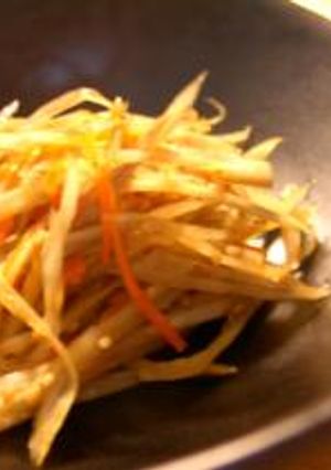 金平ごぼう-レシピのメイン写真