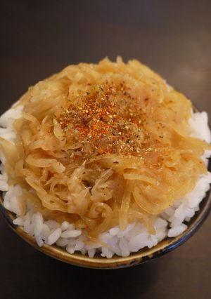 血液をさらさらに! 甘辛玉ねぎ丼♪-レシピのメイン写真